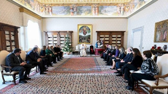 El Papa recibió a Manos Unidas