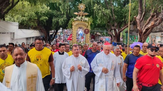 Procesión de la Inmaculada en Manaos