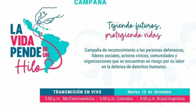 El CELAM invita al lanzamiento de la campaña "La vida pende de un hilo"