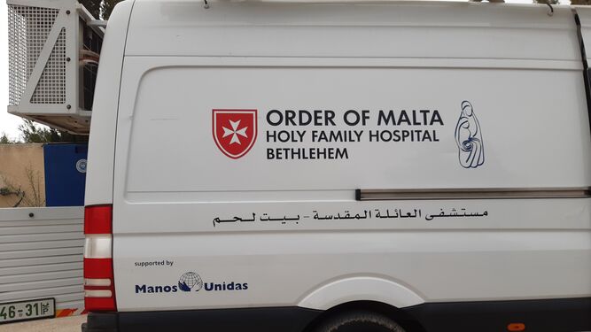 Manos Unidas, con la Orden de Malta en Belén