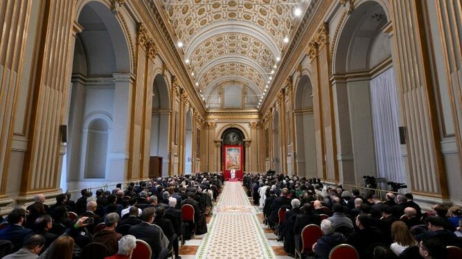 Audiencia a los participantes en el Congreso Internacional sobre el Futuro de la Teología