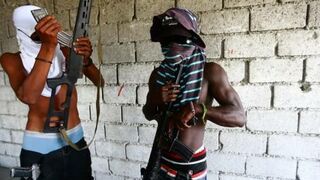 Miembros de bandas en Puerto Príncipe