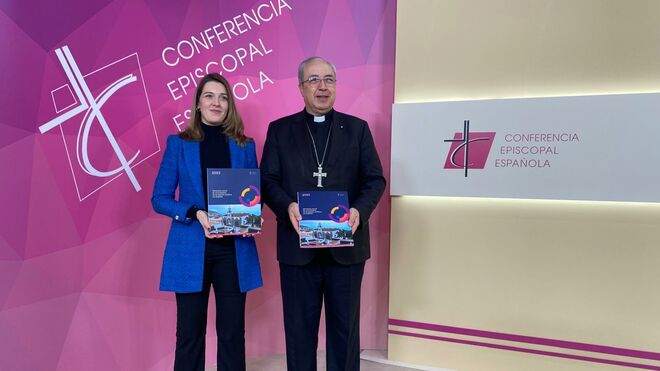 Ester Martín, y César García Magán