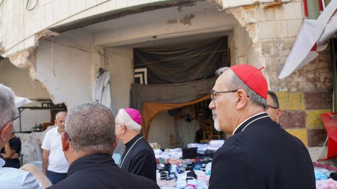 Cardenal Pizzaballa en Jenin