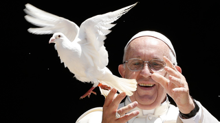 El papa grita por la paz