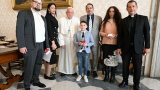 Encuentro del Papa con la Misión Evangélica Bautista Romaní en Italia