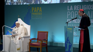 Bustillo, con el Papa