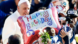 ¡Felicidades, Papa Francisco!