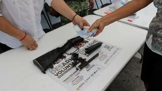 “Sí al desarme, sí a la paz” Iglesia se suma a programa del gobierno para construir la paz