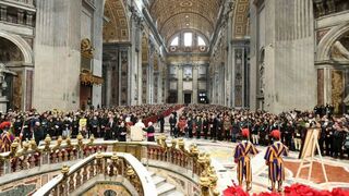 Multitudinaria audiencia del Papa a los peregrinos italianos del Camino de Santiago