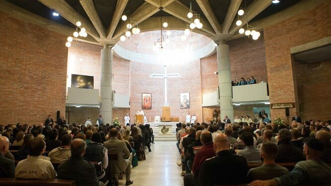 Capilla de la cárcel de Rebibbia, donde se abrirá la Puerta Santa