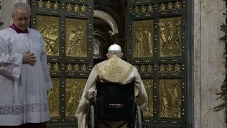 ¡Habemus Jubileo! Francisco abrió la Puerta Santa de la Basílica de San Pedro