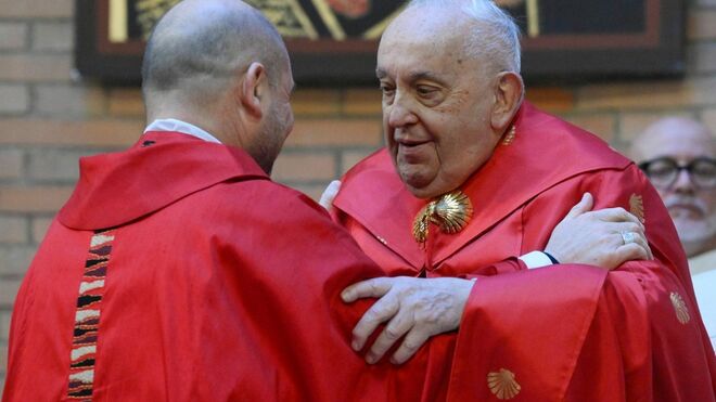 Ambarus, con el Papa en Rebibbia