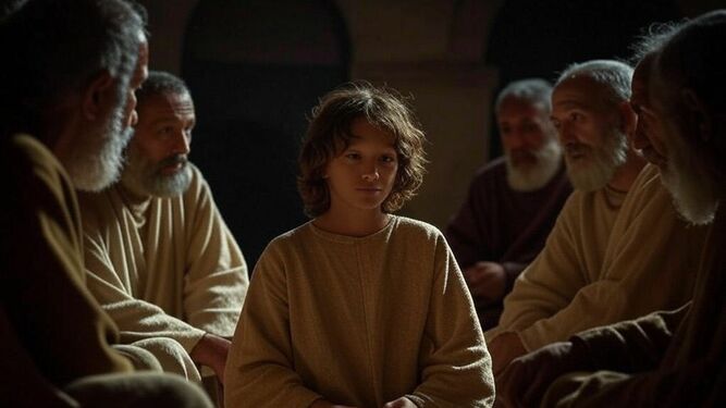 El joven Jesús, en el templo