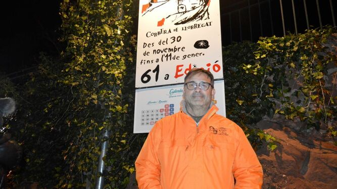Responsables del pesebre de Corberá