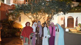 El pesebre viviente de Corberá