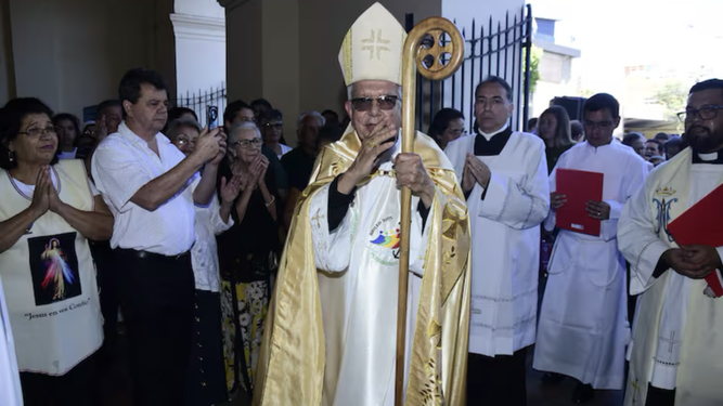 Cardenal Adalberto Martínez, arzobispo de Asunción. Paraguay.