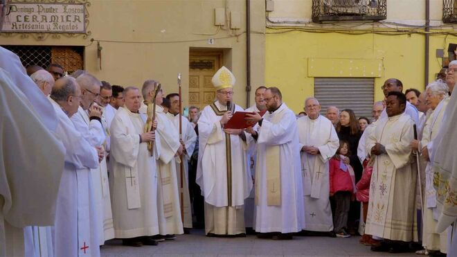 José Antonio Satué. Apertura del Jubileo 2025.