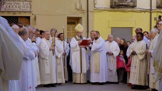 José Antonio Satué. Apertura del Jubileo 2025.