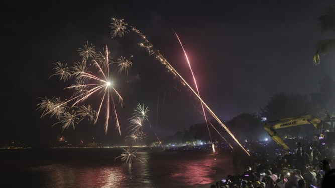 Nochevieja en Bali, Indonesia