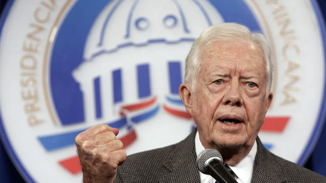 El fallecido Jimmy Carter