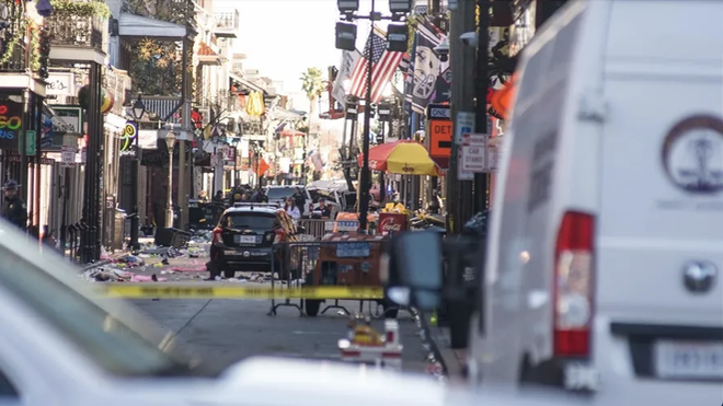 Bourbon Street, la calle donde se produjo el atentado