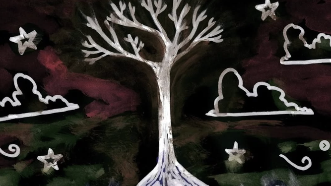 Árboles y niños