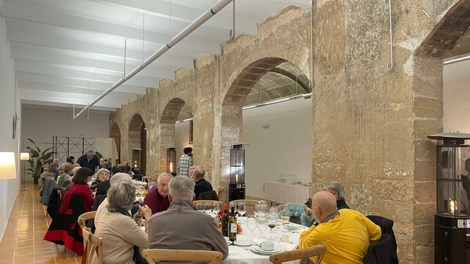 Cena de Nochebuena en el monasterio de las jerónimas de Mallorca