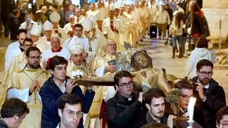 Benavent, en la procesión de apertura del Jubileo