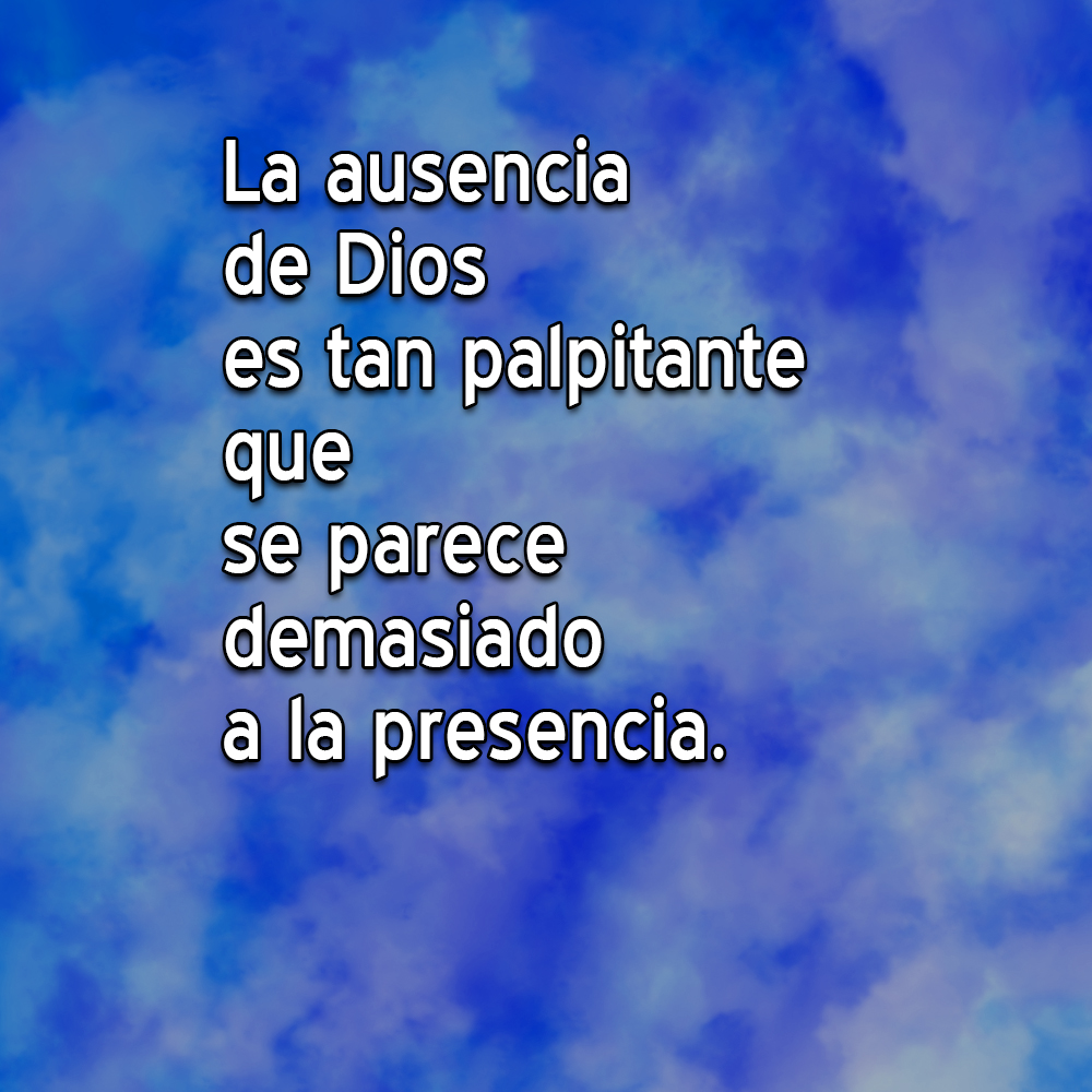 001_AUSENCIA DE DIOS