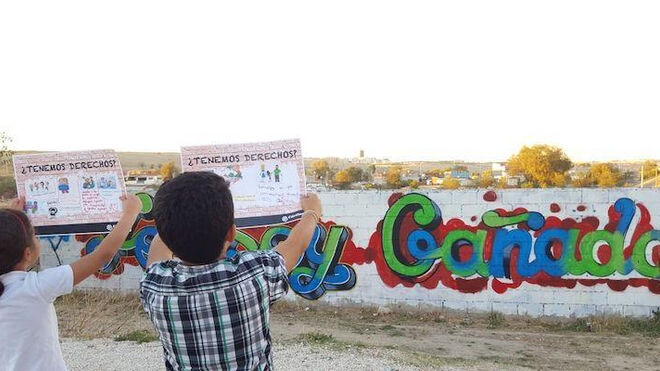 Sin luz en la Cañada Real