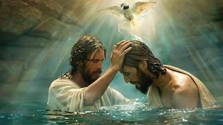 Inmersión de Jesús en el Jordán