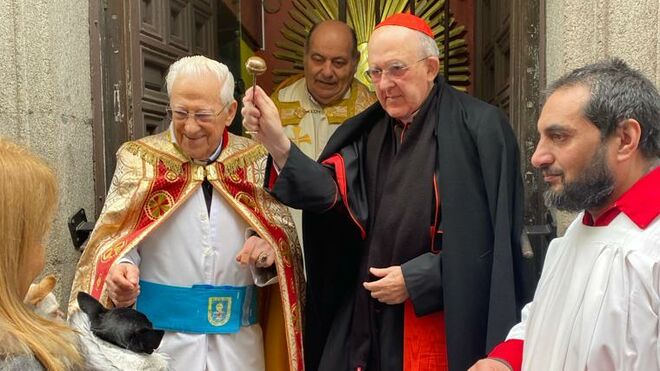 Bendición de animales en San Antón