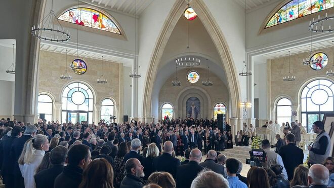 Consagración de la iglesia en el Jordán