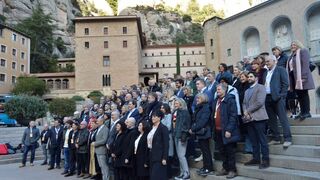 Constituida en Montserrat la Asociación de Municipios del Camino Ignaciano