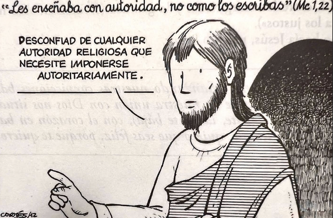 Enseñaba con autoridad