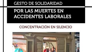 La Diócesis de Vitoria repite este gesto cada vez que se produce un accidente laboral