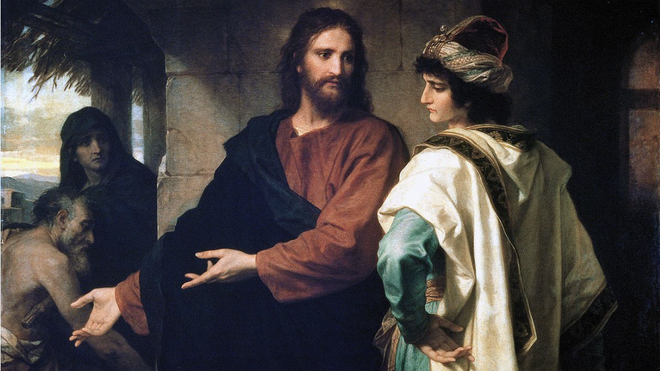 Jesús y el joven rico