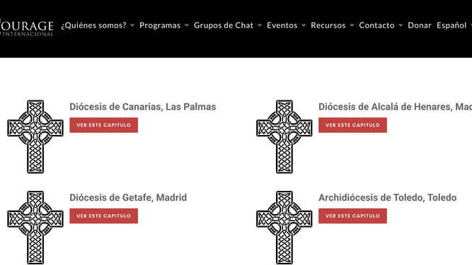 Presencia en España de Courage International