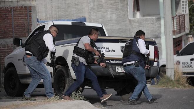 Policía en México