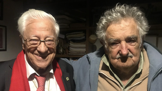 Pepe Mujica y padre Ángel