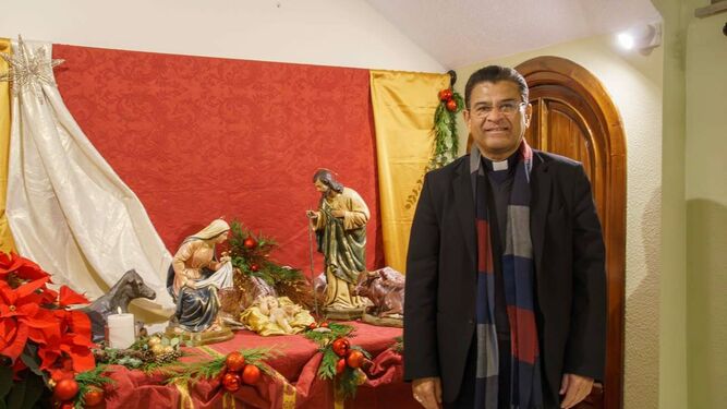 Rolando Álvarez en su visita a la sede castellanomanchega