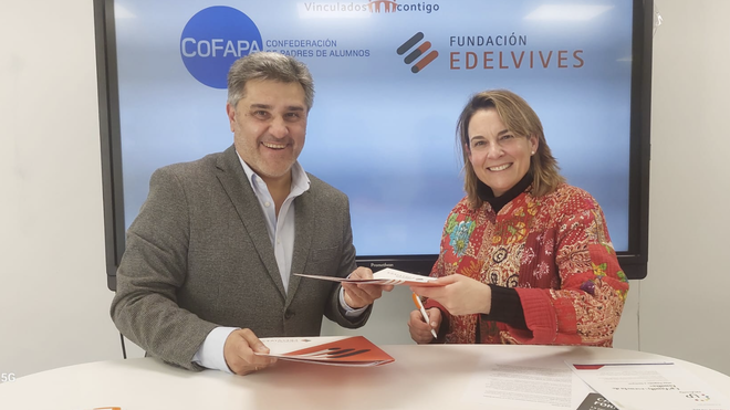 Fundación Edelvives y COFAPA firman el acuerdo