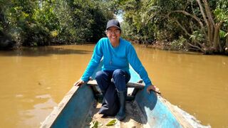 La hermana Nancy Negrón en Amazonia