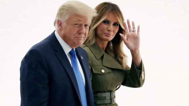 Trump y Melania