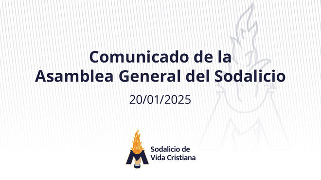 Comunicado del Sodalicio