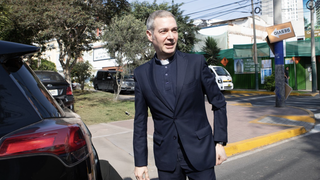 Jordi Bertomeu, a la entrada de la CEP