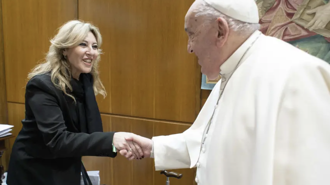 Francisco, con Carolina España