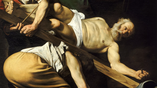 Crucifixión de San Pedro. Caravaggio.
