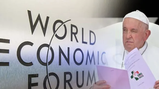 El Papa, al Foro de Davos